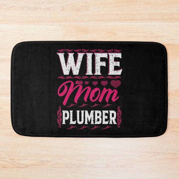 Item preview, Wife Mom Plumber| Mother's day present  designed and sold by YAHIA-14.