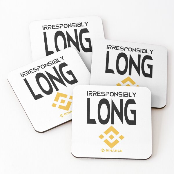 Item preview, Binance Cryptocurrency.Irresponsibly Long BNB BINANCE  designed and sold by BitcoinBros.