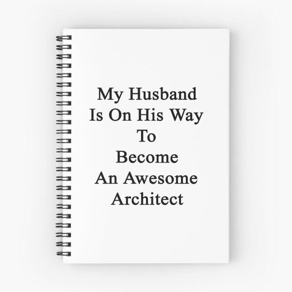 Item preview, My Husband Is On His Way To Become An Awesome Architect designed and sold by supernova23.