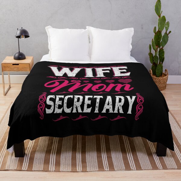 Item preview, Wife Mom Secretary| Mother's day present designed and sold by YAHIA-14.