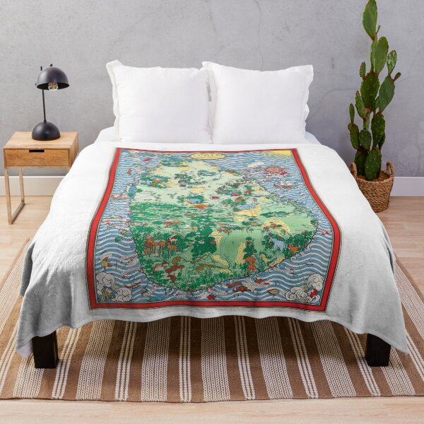 Item preview, Vintage Ceylon Tourism Poster designed and sold by royal-tees.