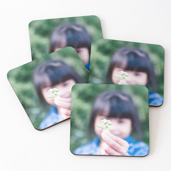 Item preview, Child's hand holding a small flower designed and sold by Artsy Boulevard.