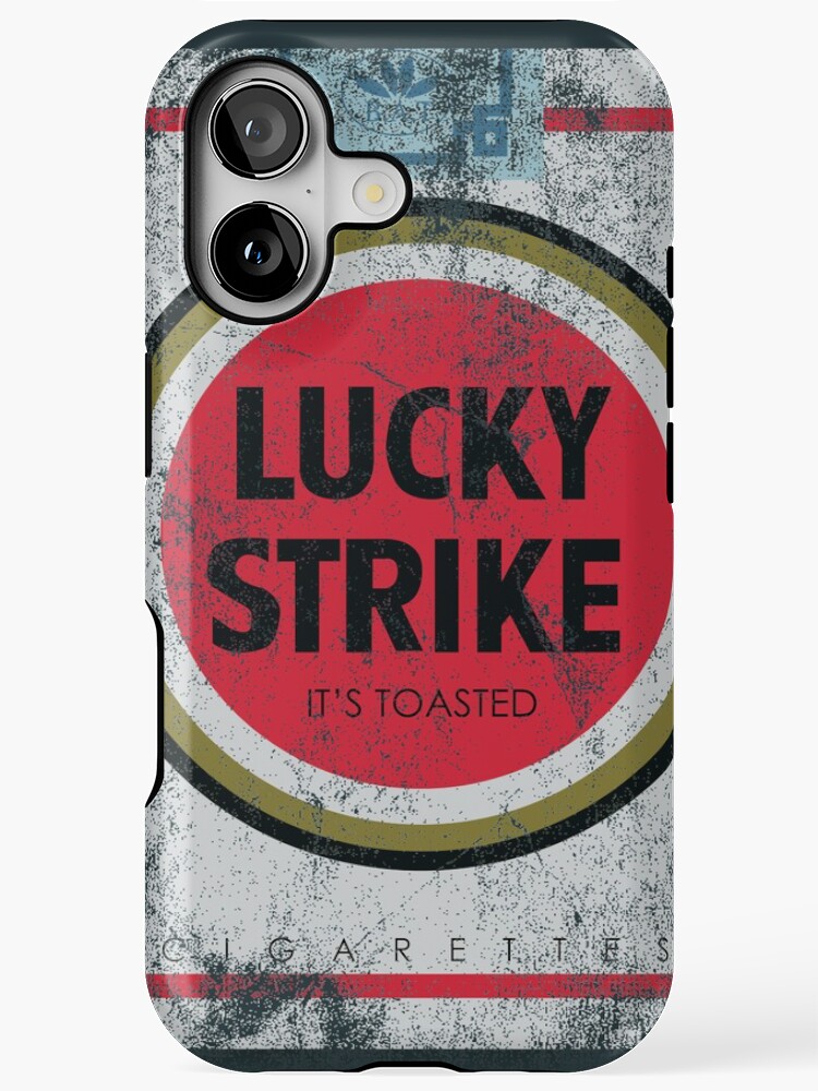 cigarette iphone case Vintage Lucky Strikes iPhone Case