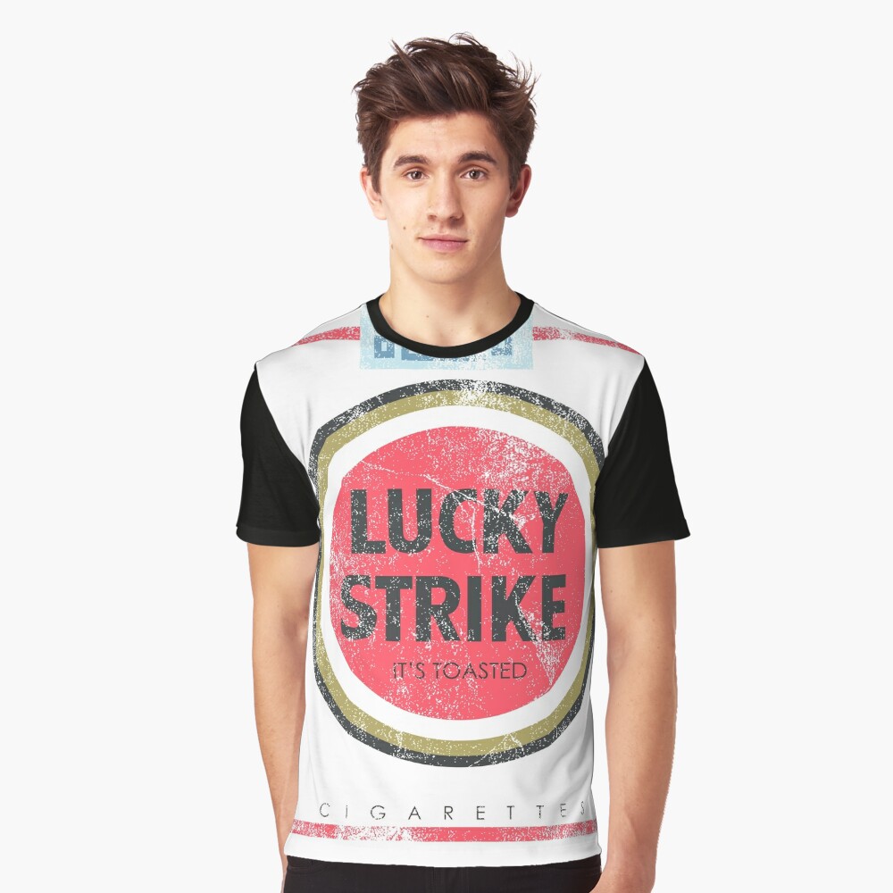 Vintage Lucky Strikes Art Print for Sale by crossesdesign