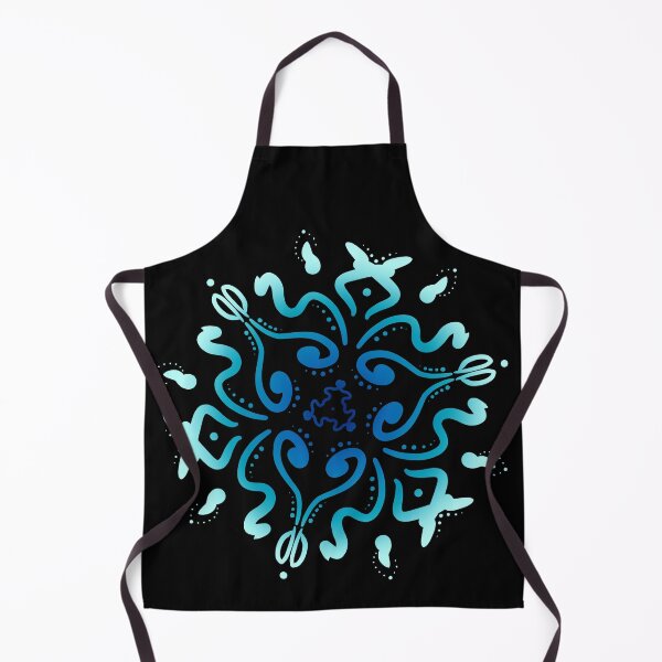 Item preview, Doted mandala aquatic deep designed and sold by Vallirant.