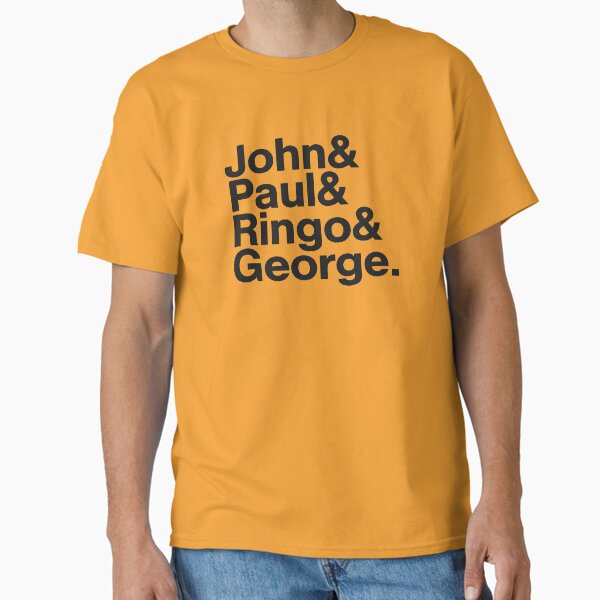 Item preview, John Paul Ringo George designed and sold by BandLineups.