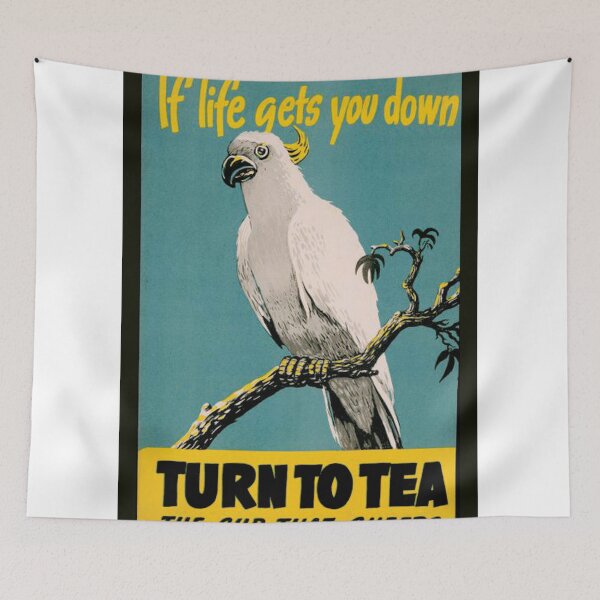 Item preview, Old Tea Poster Advertisment designed and sold by royal-tees.