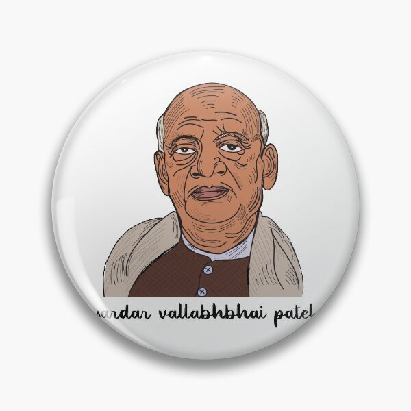Item preview, Sardar Vallabhbhai Jhaverbhai Patel poster | Sardar Patel painting t-shirt  designed and sold by KARTICK DUTTA.