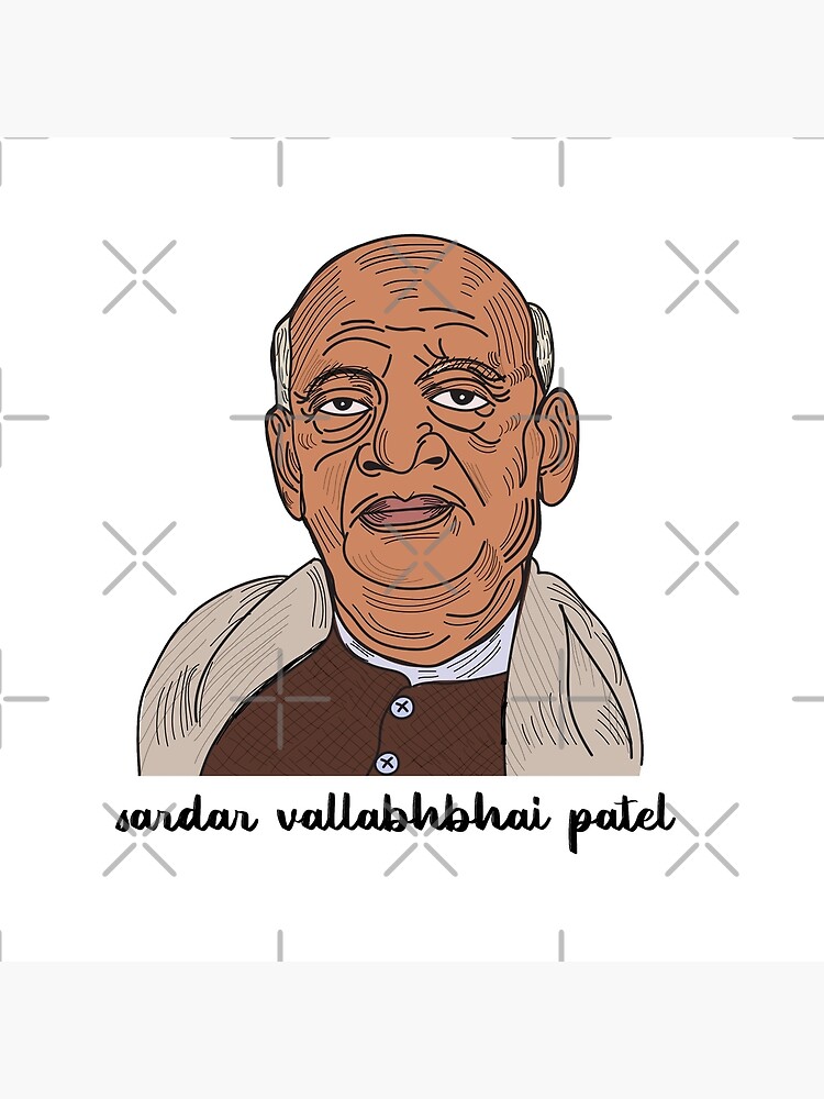 Sardar Vallabhbhai Patel Drawing by Manoj Shukla  Fine Art America