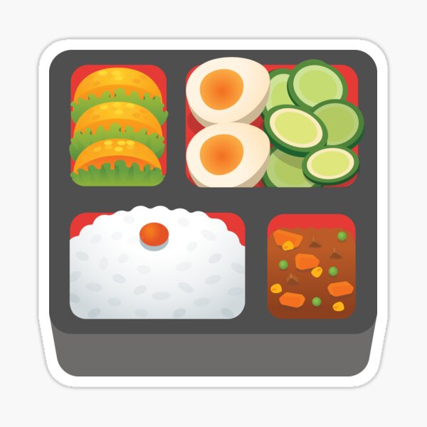 Bento Box Lunch Box Gift for Bento Box Lover Sticker