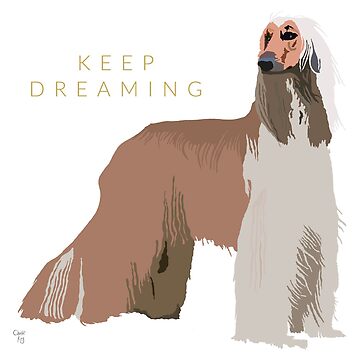 Artwork thumbnail, Afghan Hound Art by LovelyDayArt
