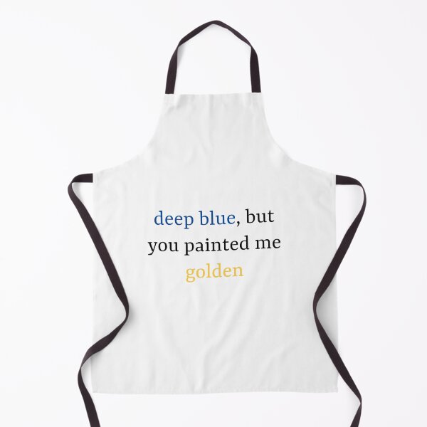 Item preview, Deep blue but you painted me golden designed and sold by HeartRace.