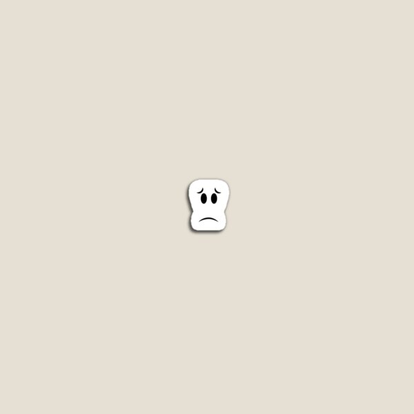 Sad Ghost Face - Roblox