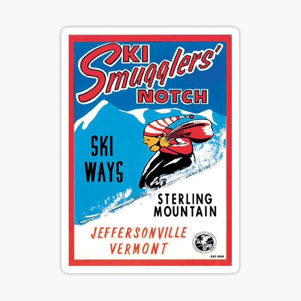 Artikel-Vorschau von Altes Jeffersonville Skitourismusplakat, designt und verkauft von royal-tees.