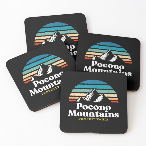 Item preview, Pocono Mountains, Pennsylvania USA Ski Resort 1980s Retro  designed and sold by Quinn5Rosea.