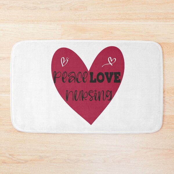 Item preview, Nursing Love Peace  designed and sold by ThebestArtshop.