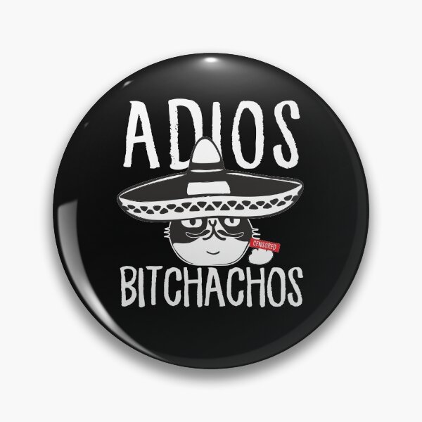 Item preview, Cinco De Mayo Adios Bitchachos Mexican Cat Sombrero Funny Party Gift designed and sold by alenaz.