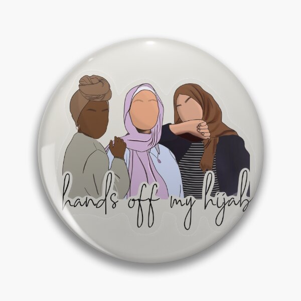 Item preview, hands off my hijab, My Hijab My Choice, empowered hijabi designed and sold by sweet dreamer.