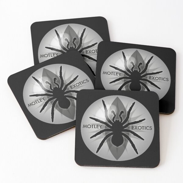 Item preview, MotleyExotics Logo Design Digital Illustration Tarantula and Reptile Eye designed and sold by MotleyExotics.