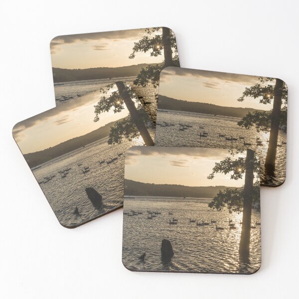 Item preview, Canada Geese Sahara Dust Sunset designed and sold by mljdwhite.