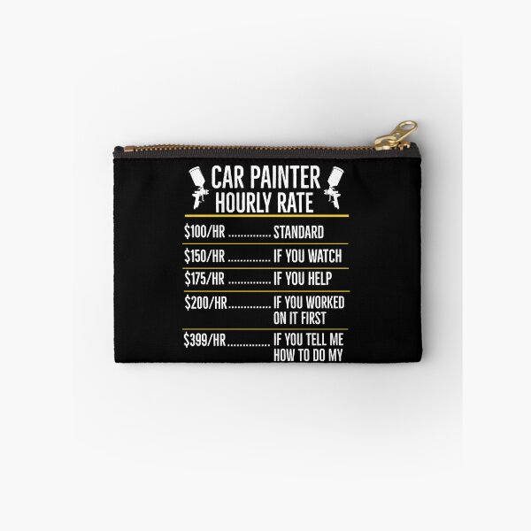 Item preview, Car Painter Hourly Rate Automotive Painter Gift designed and sold by Luna1Shop.