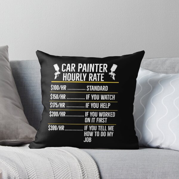 Item preview, Car Painter Hourly Rate Automotive Painter Gift designed and sold by Luna1Shop.