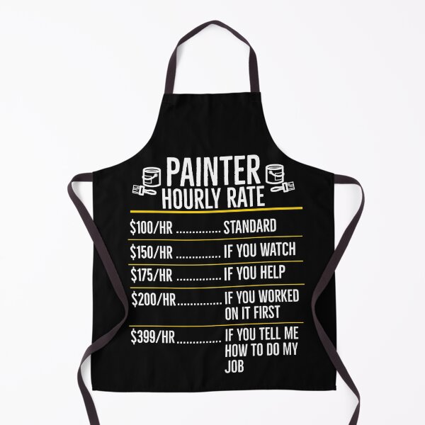 Item preview, Painter Hourly Rate House Painter Gift designed and sold by Luna1Shop.