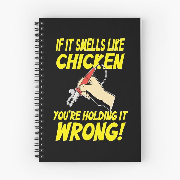 Item preview, If it Smells Like Chicken - Funny HAM Radio graphic and sticker pack designed and sold by WilsonCreekArts.