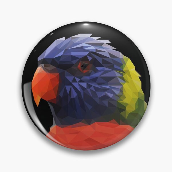 Item preview, Low poly Coconot Lorikeet designed and sold by Mittebam.