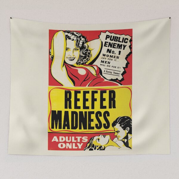 Item preview, Reefer Madness Movie Poster 1936 designed and sold by royal-tees.