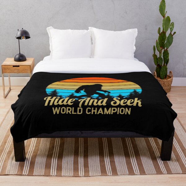 Item preview, Bigfoot Retro Hide Seek World Champion designed and sold by Steave-Gibson.