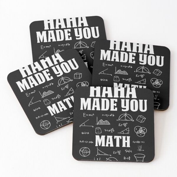 Item preview, Haha Made You Math Funny Math Teacher Mathematicians / Funny Math Lovers Gift Idea / Mother's day Gifts designed and sold by Chamssou.