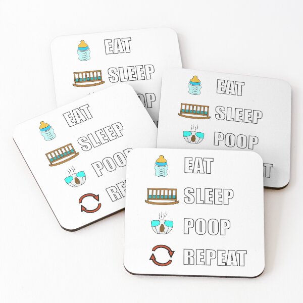 Item preview, Eat, Sleep, Poop, Repeat designed and sold by BusyMonkeys.