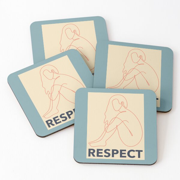 Item preview, Respect girls feminism designed and sold by luisraultg.
