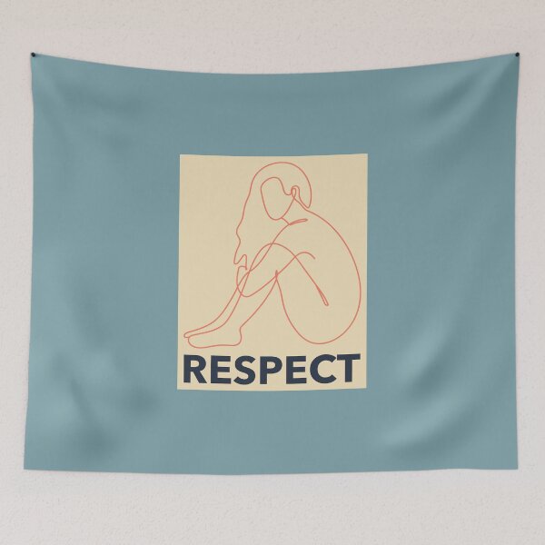 Item preview, Respect girls feminism designed and sold by luisraultg.