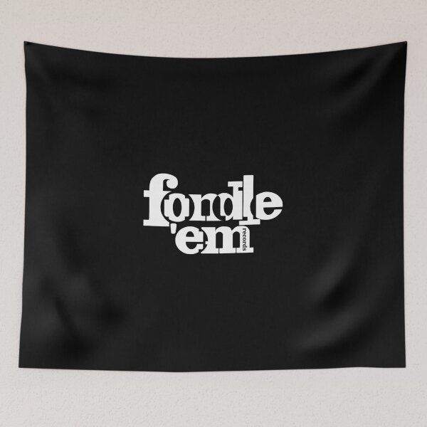 Item preview, Fondle 'Em Records Logo White designed and sold by EbtsOby.