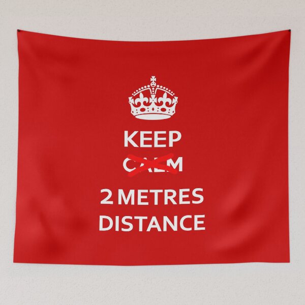Item preview, Keep 2 Metres Distance designed and sold by InterestingImag.