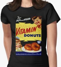 Vitamin Donuts Women's Fitted T-Shirt