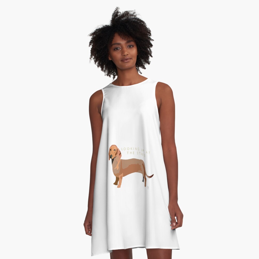 Item preview, A-Line Dress designed and sold by LovelyDayArt.
