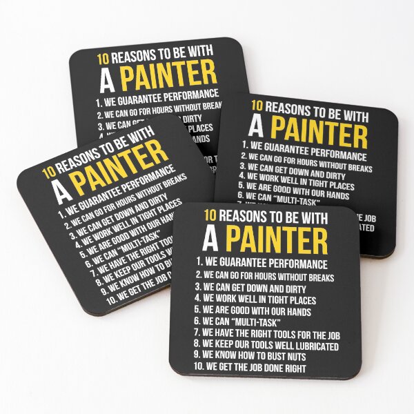 Item preview, 10 Reasons To Be With A Painter designed and sold by Luna1Shop.
