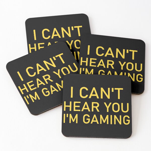 Item preview,  i can't hear you i'm gaming designed and sold by medbdj.