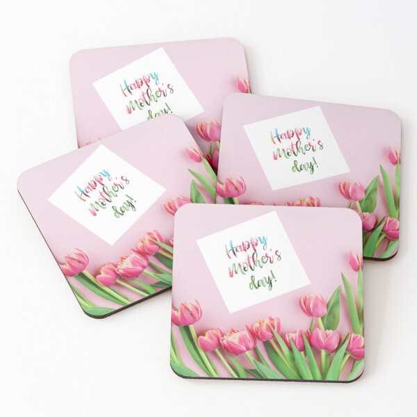 Item preview, Pink tulips for mummy designed and sold by LADYGOODMOOD.