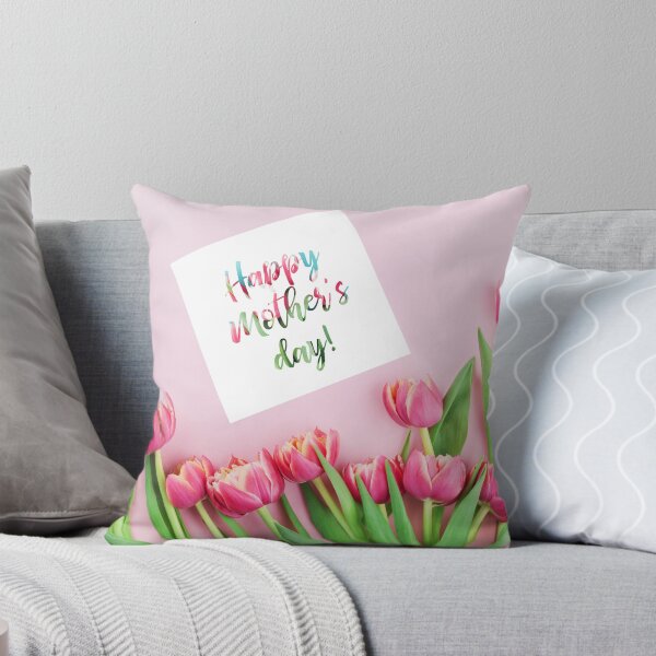 Item preview, Pink tulips for mummy designed and sold by LADYGOODMOOD.