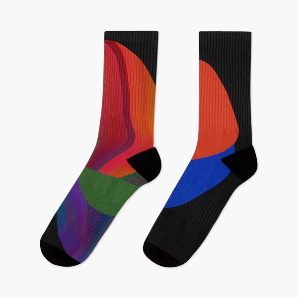 Item preview, Geometric Shapes (Orange Purple Pink Blue) designed and sold by BilgePaksoylu.