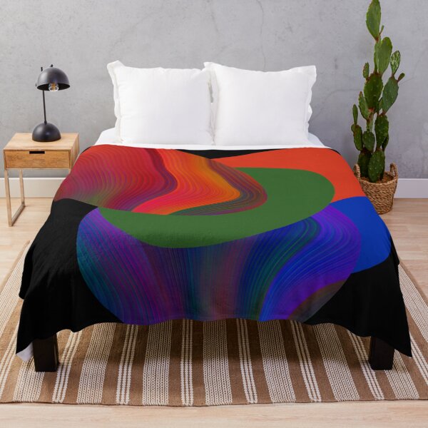 Item preview, Geometric Shapes (Orange Purple Pink Blue) designed and sold by BilgePaksoylu.