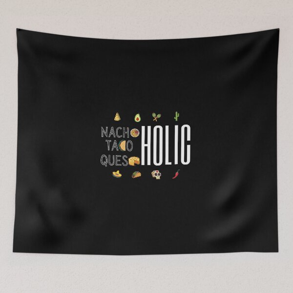 Item preview, Nacho, Taco, Queso Holic designed and sold by QlickDesign.