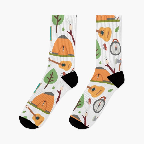 Item preview, Camping pattern | camping designed and sold by DerSenat.