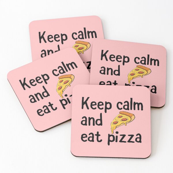 Item preview, Keep calm and eat pizza designed and sold by Kritiwadhawan30.