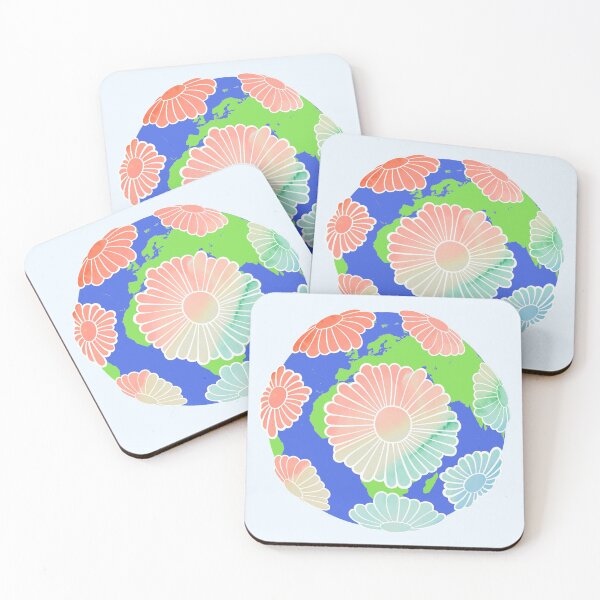 Item preview, Pastel Watercolor Hippie Vibes Daisy Earth 3 designed and sold by everything4eva.