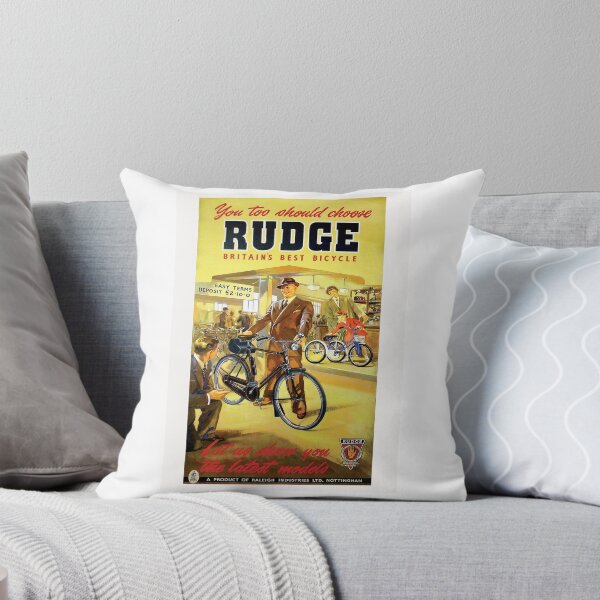 Item preview, Vintage Rudge Bicycle Poster designed and sold by royal-tees.